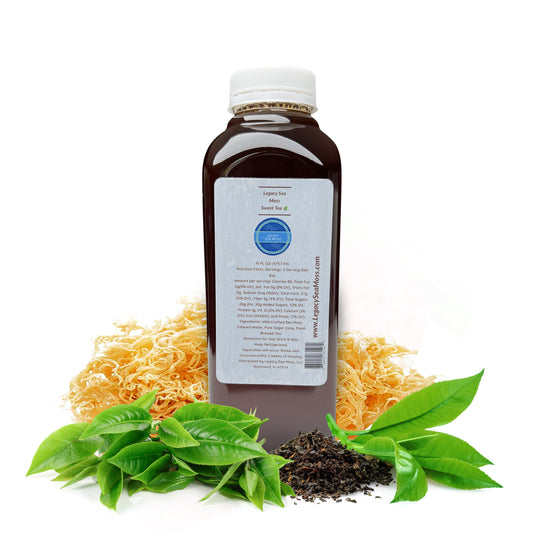 16oz Sea Moss Sweet Tea-Sea Moss-Legacy Sea Moss