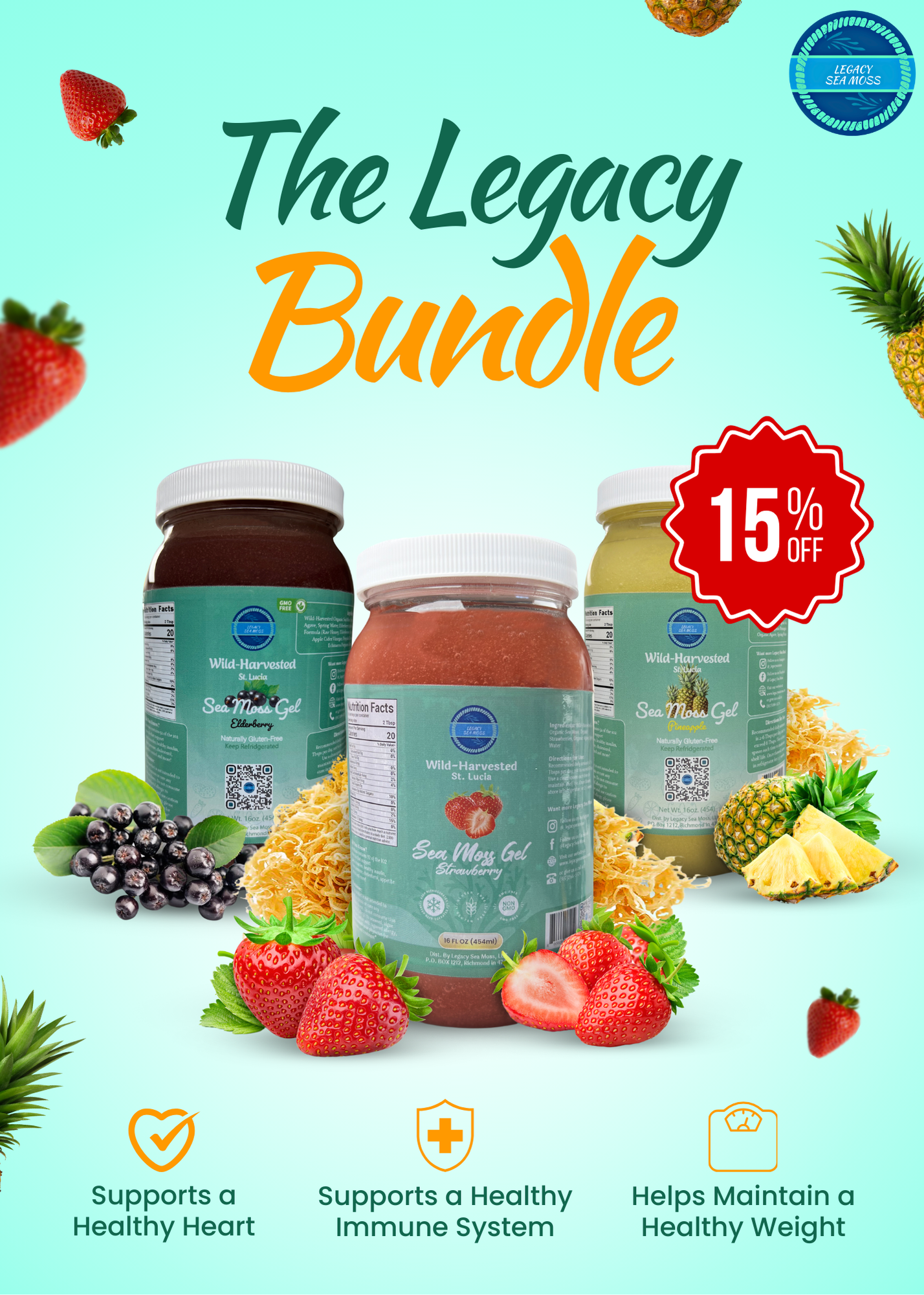 The Legacy Bundle-Sea moss gel-Legacy Sea Moss