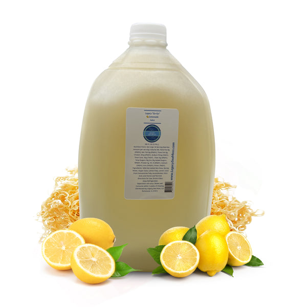 1 Gallon Lemonade Sea Moss “Go-Go” Juice